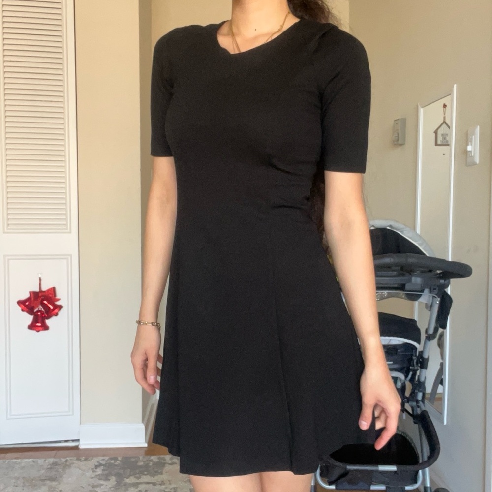 Black dress “Promod” . Size S . Zip closure